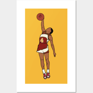 Spud Webb Dunk Posters and Art